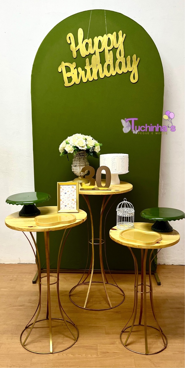 Kit Clean Verde Oliva  - Tuchinhas Pegue e Monte