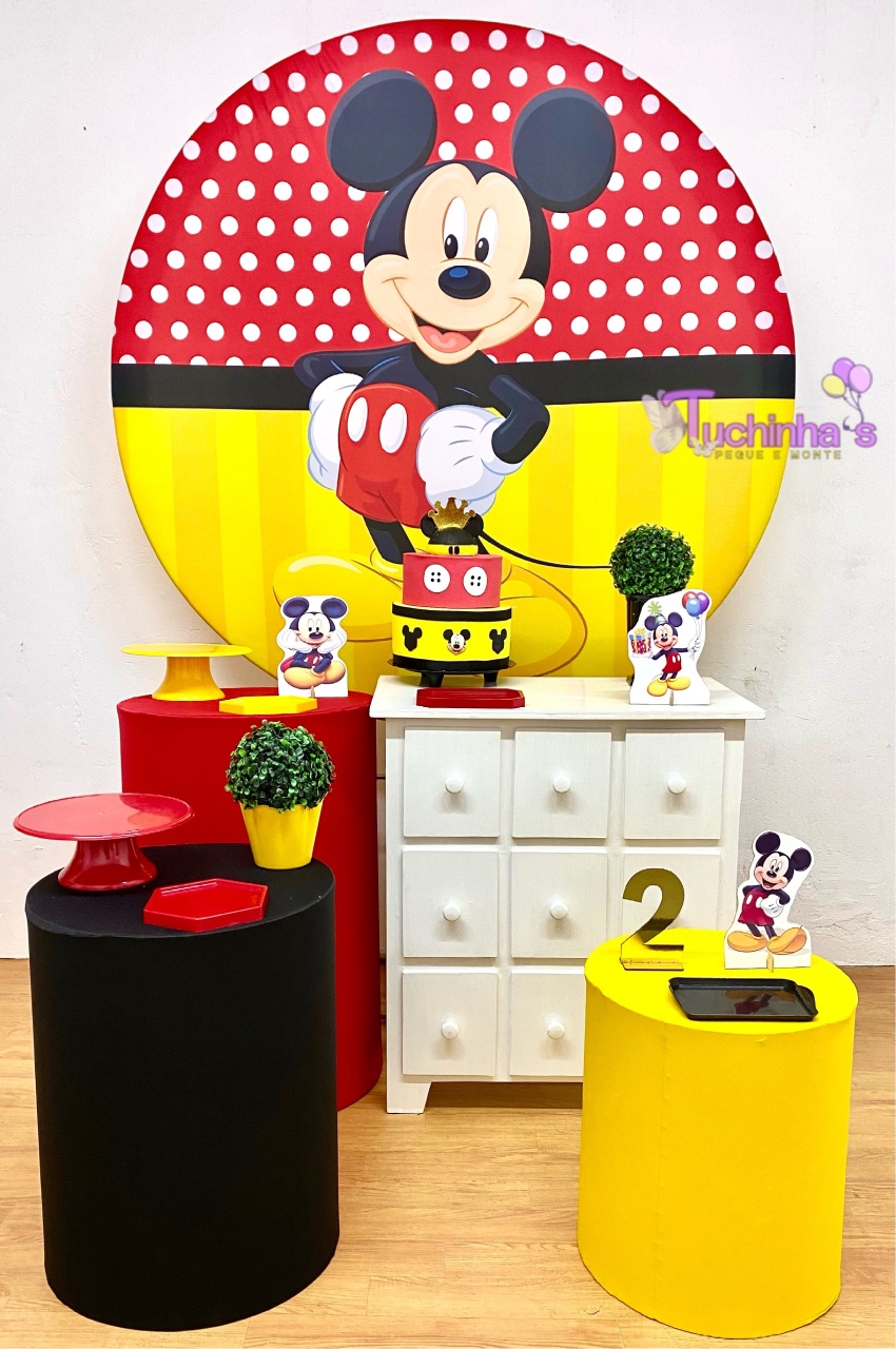 Kit Plus Mickey - Tuchinhas Pegue e Monte