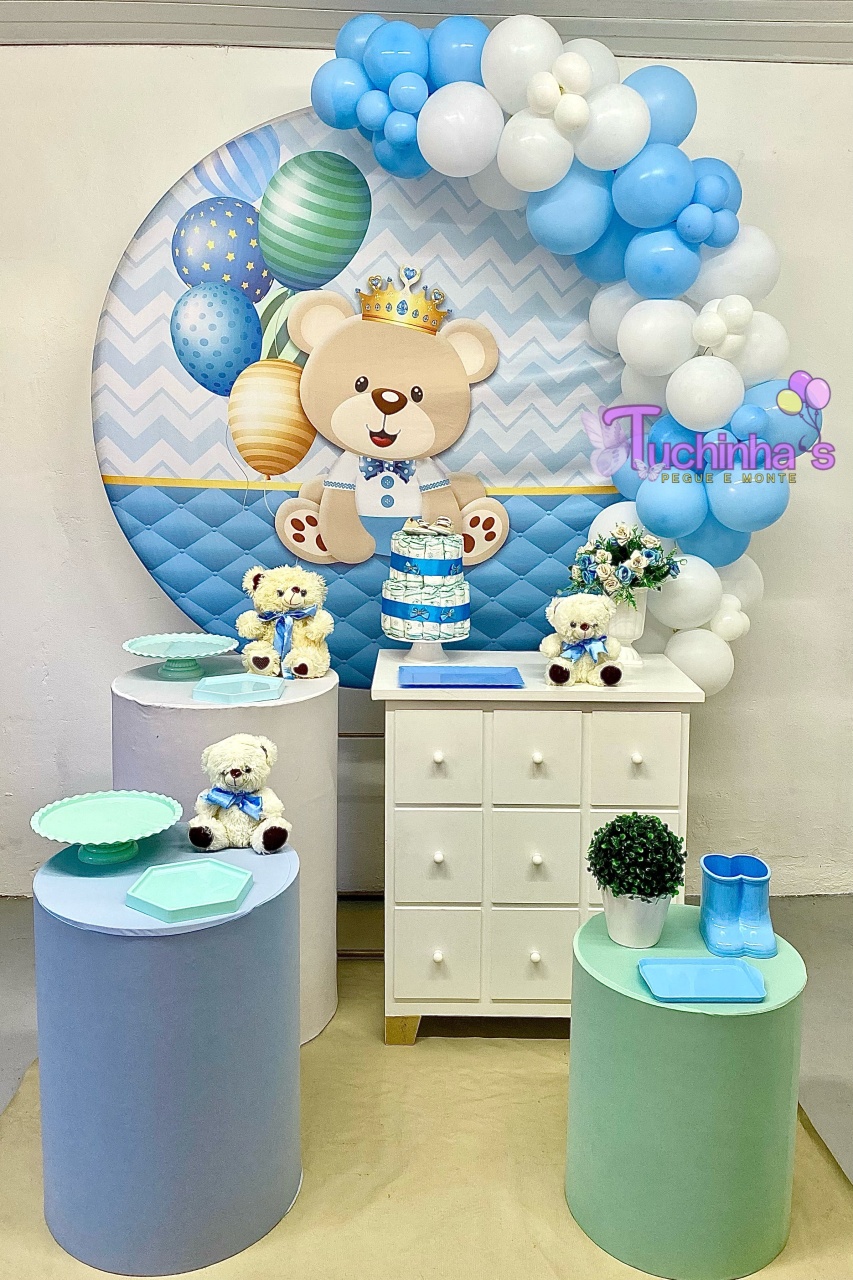 Kit Plus Ursinho  - Tuchinhas Pegue e Monte