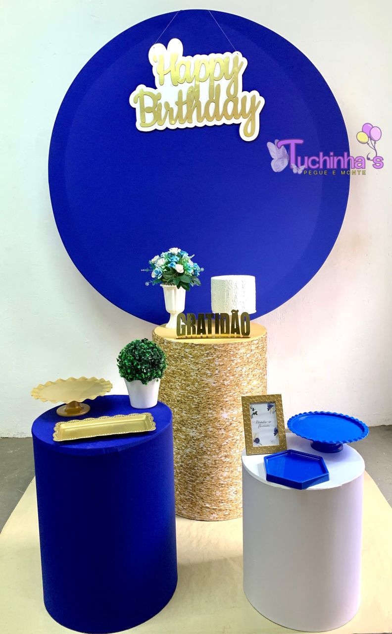 Kit Hiper Azul Forte - Tuchinhas Pegue e Monte