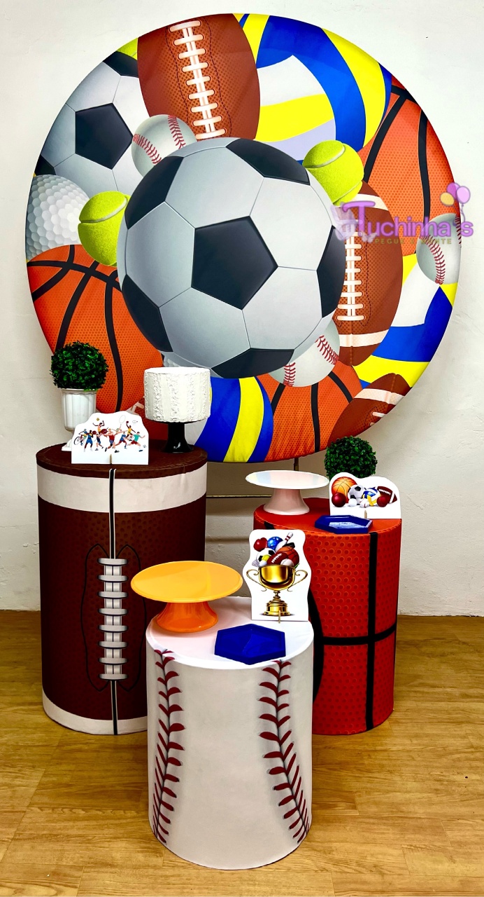 Kit Hiper Premiun Esportes - Tuchinhas Pegue e Monte