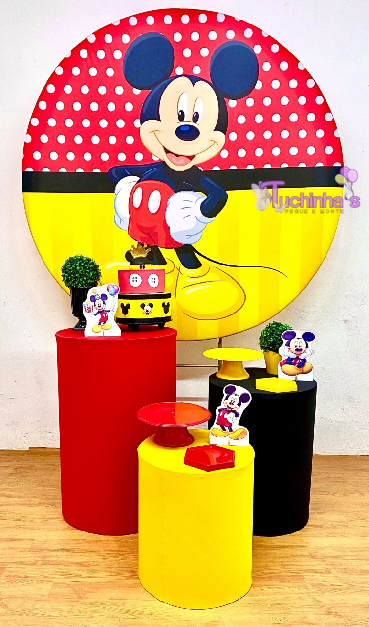 Kit Hiper Mickey  - Tuchinhas Pegue e Monte