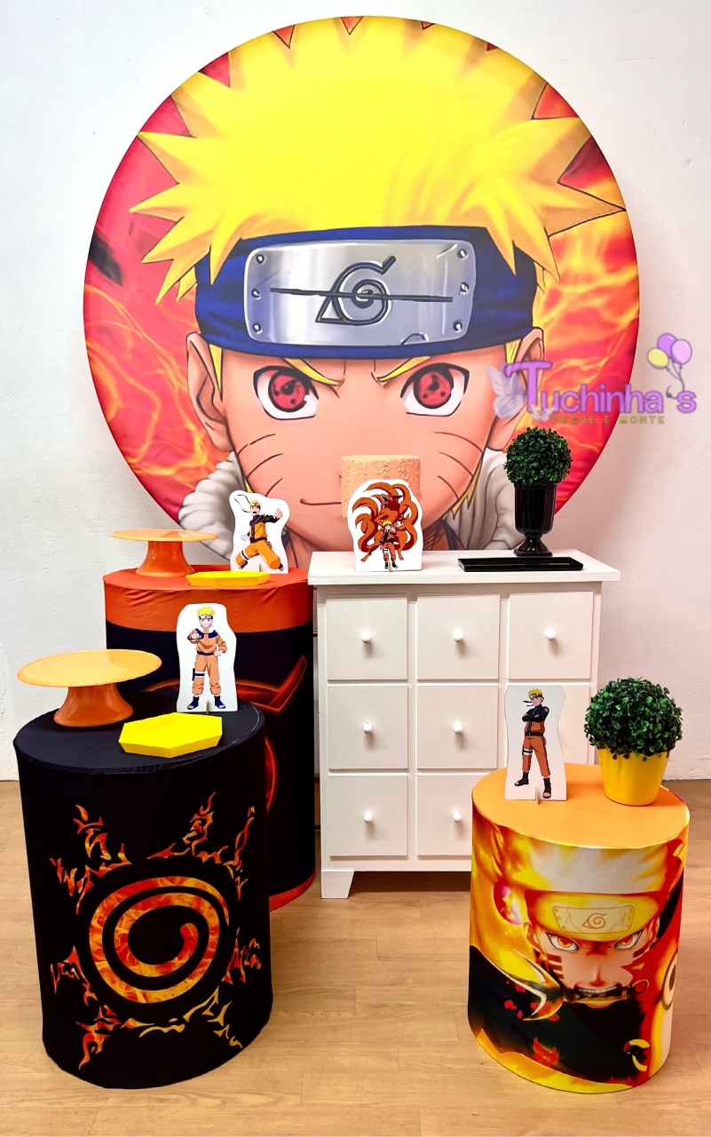 Kit Plus Premiun Naruto - Tuchinhas Pegue e Monte
