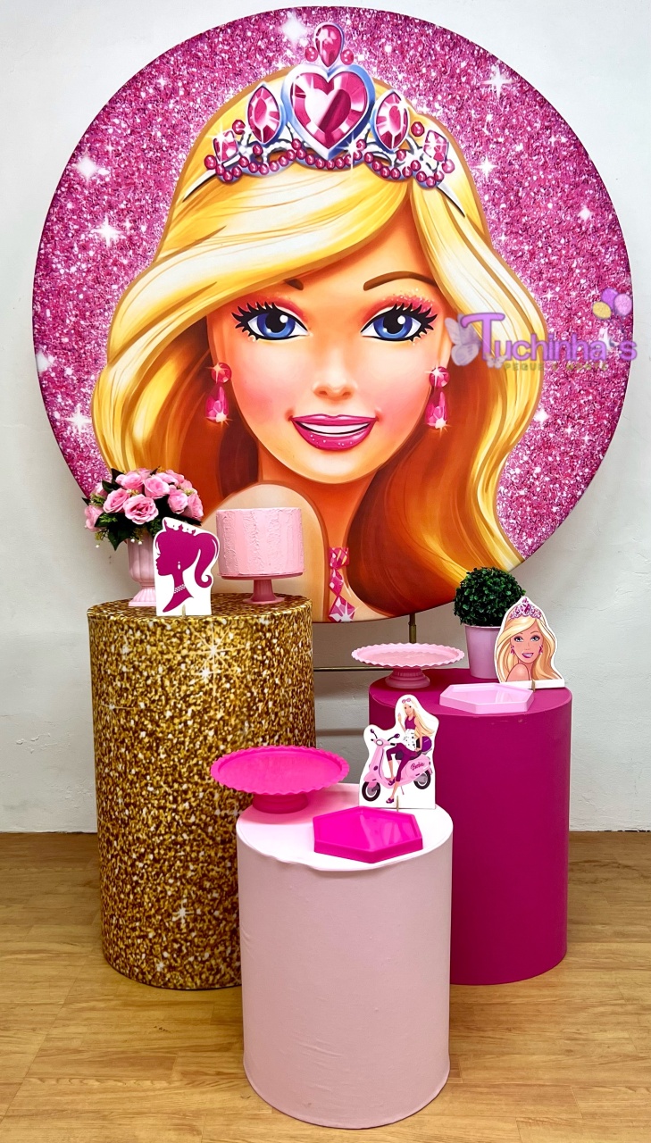 Kit Hiper Barbie - Tuchinhas Pegue e Monte