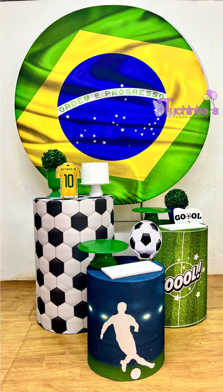 Kit Hiper Premium Brasil Copa 2 - Tuchinhas Pegue e Monte