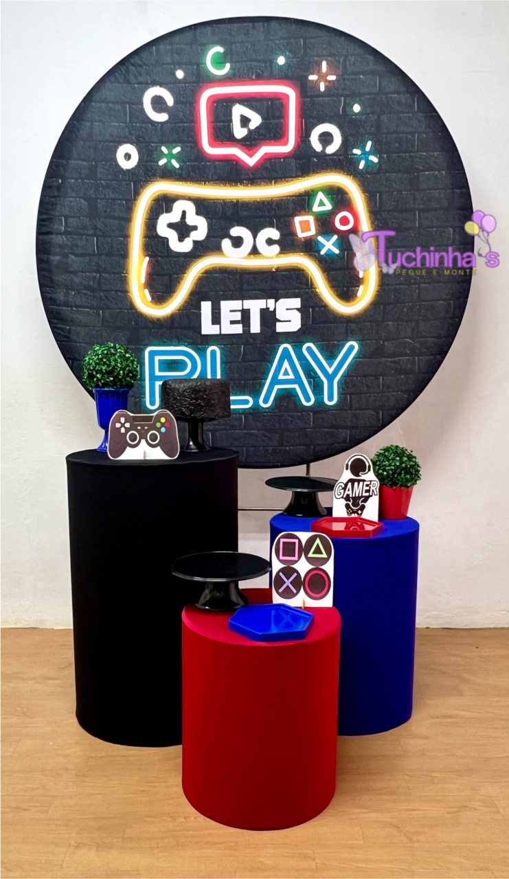 Kit Hiper Videogame - Tuchinhas Pegue e Monte