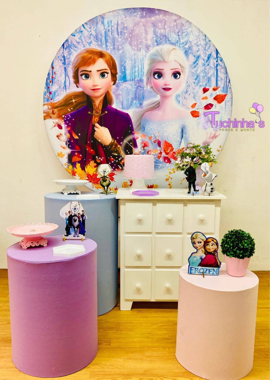 Kit Plus Frozen - Tuchinhas Pegue e Monte
