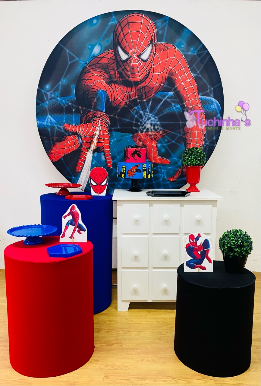 Kit Plus Homem-Aranha  - Tuchinhas Pegue e Monte