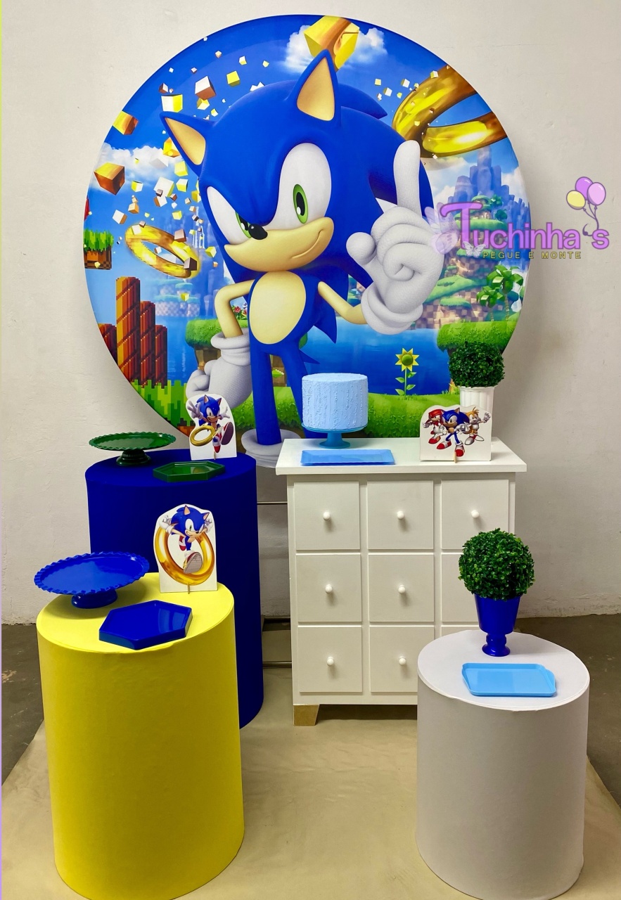 Kit Plus Sonic - Tuchinhas Pegue e Monte
