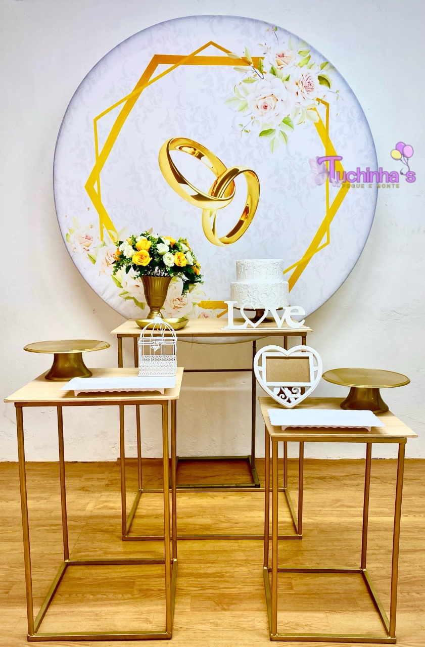 Kit Mega Casamento/Noivado - Tuchinhas Pegue e Monte