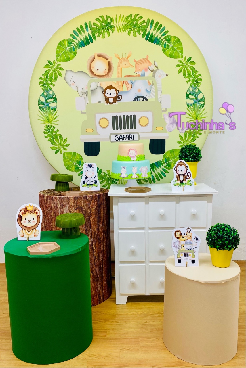 Kit Plus Safari Baby  - Tuchinhas Pegue e Monte