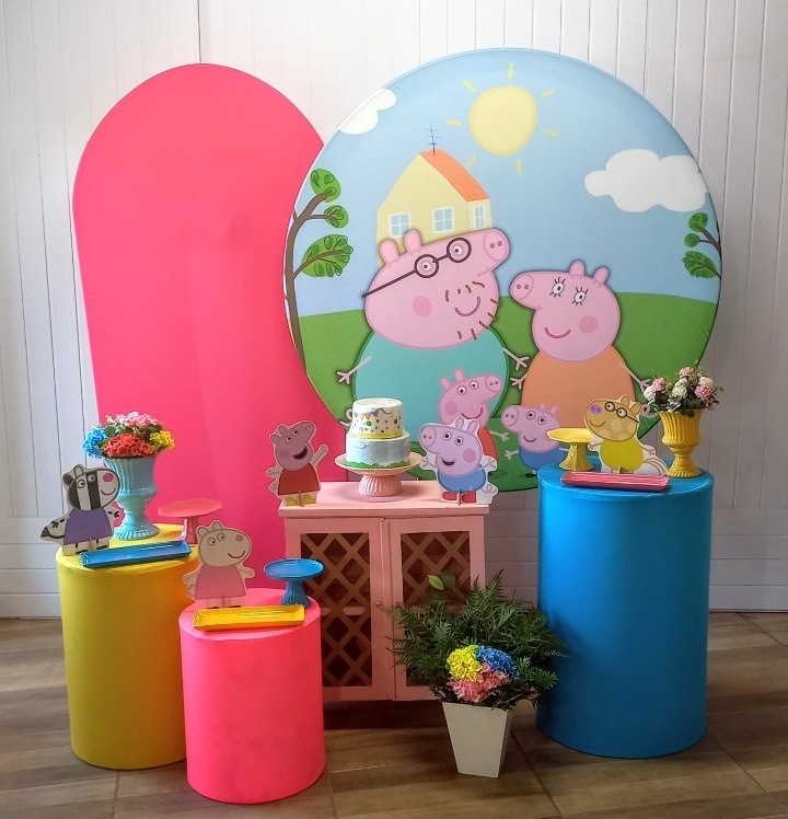 Kit Diamante Peppa Pig - Mayara Lula Locações 