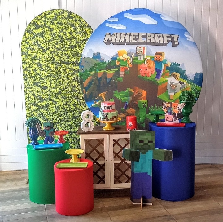 Kit Diamante Minecraft  - Mayara Lula Locações 
