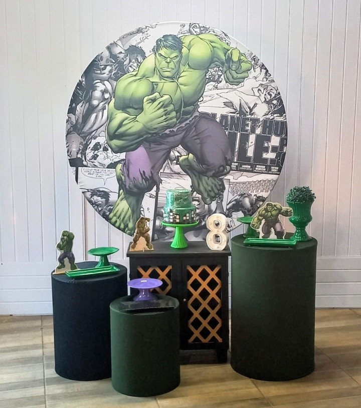 Kit Ouro Hulk   - Mayara Lula Locações 
