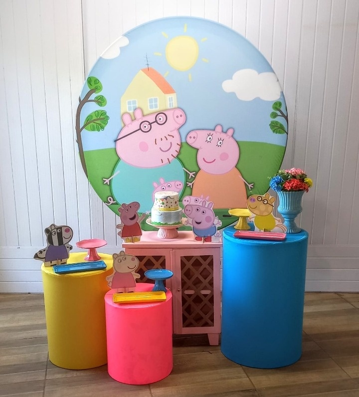 Kit Ouro Peppa Pig - Mayara Lula Locações 