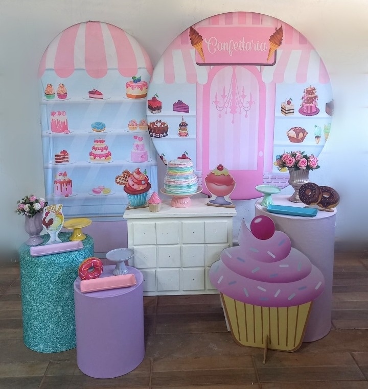 Kit Diamante Confeitaria - Mayara Lula Locações 