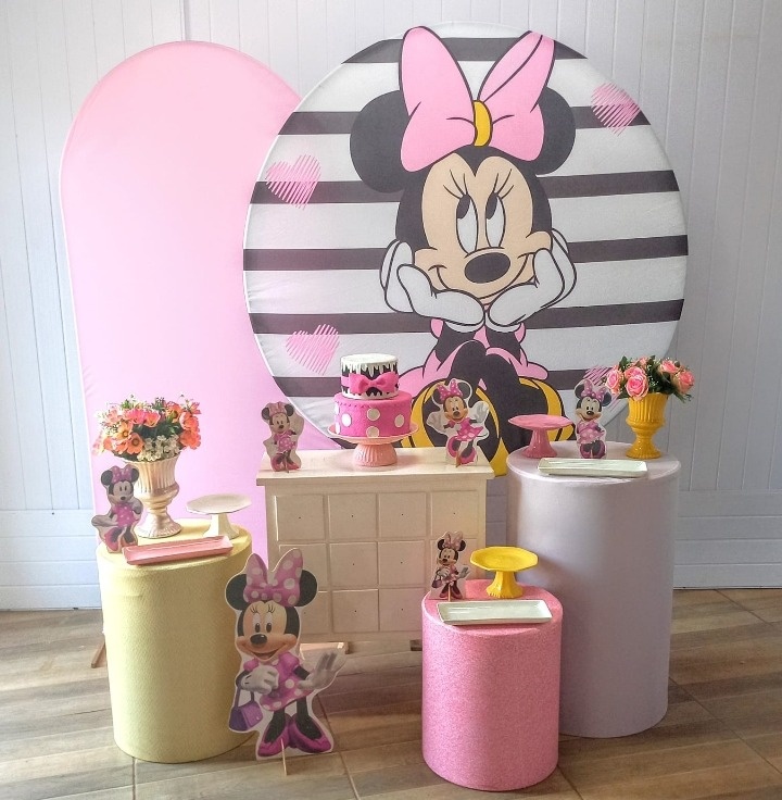 Kit Diamante Minie Rosa - Mayara Lula Locações 