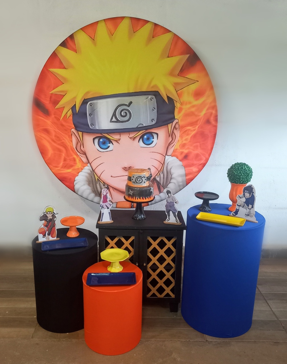 Kit Ouro Naruto  - Mayara Lula Locações 