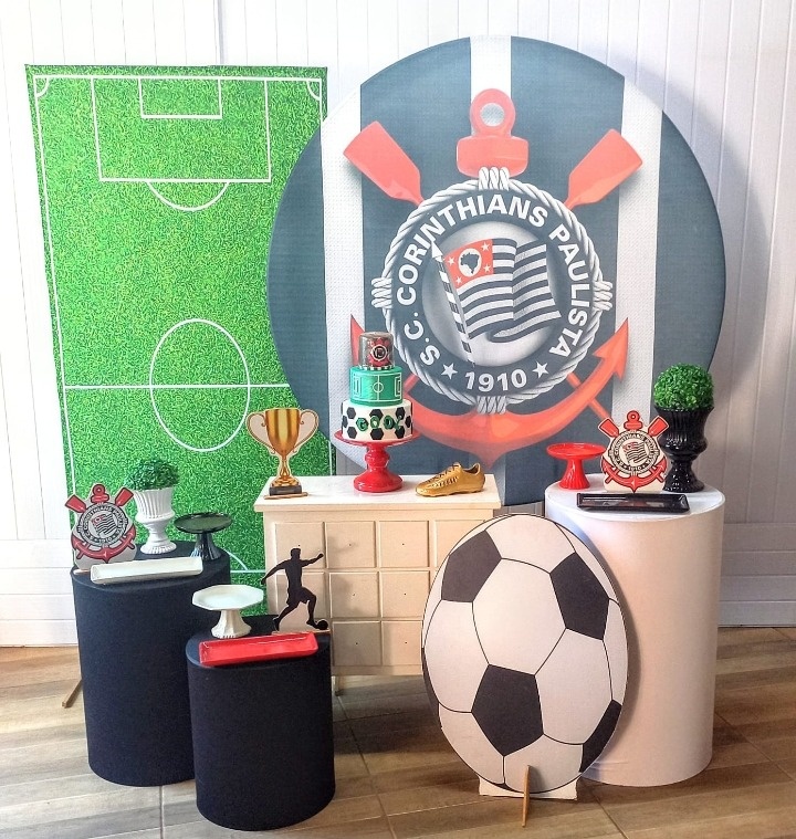 Kit Diamante Corinthians  - Mayara Lula Locações 