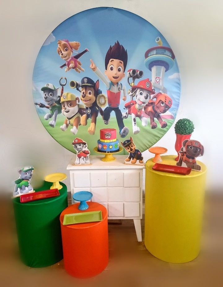 Kit Ouro Patrulha Canina   - Mayara Lula Locações 