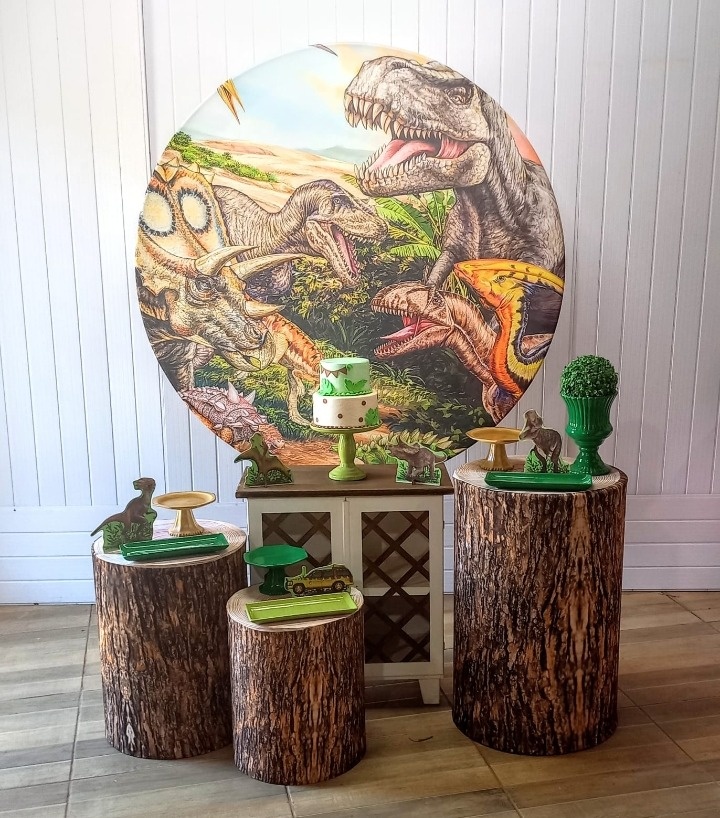 Kit Ouro Dinossauro  - Mayara Lula Locações 
