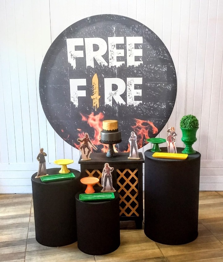 Kit Ouro Free Fire - Mayara Lula Locações 