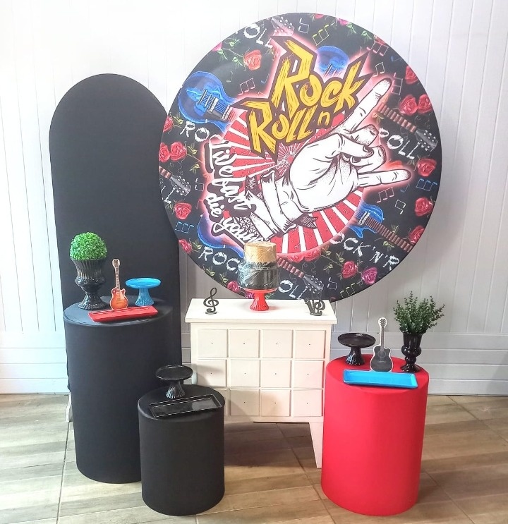 Kit Diamante Rock Rolln  - Mayara Lula Locações 