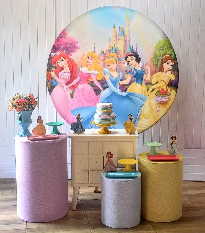Kit Ouro Princesas Disney   - Mayara Lula Locações 