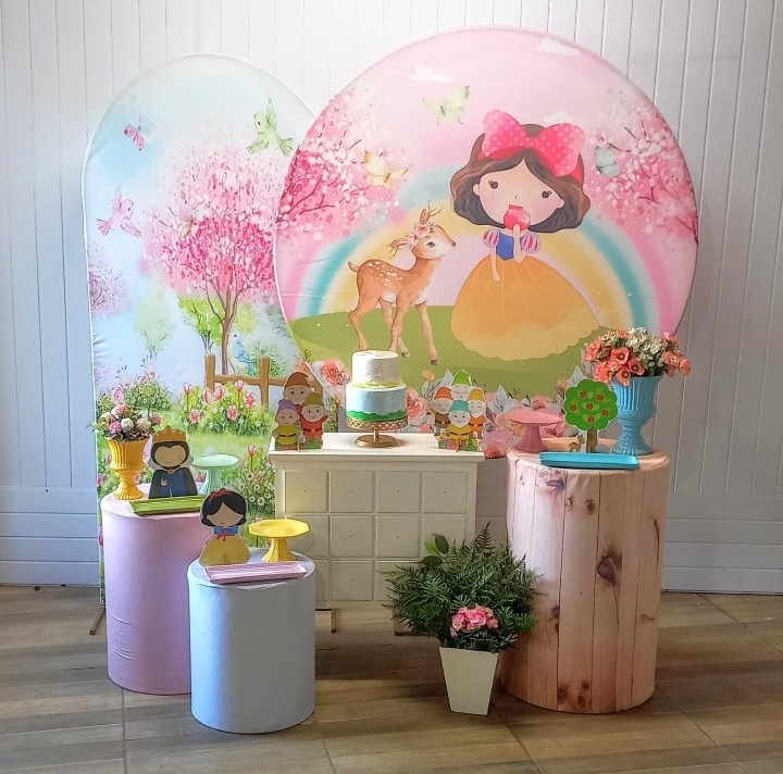 Kit Diamante Branca de Neve Baby  - Mayara Lula Locações 