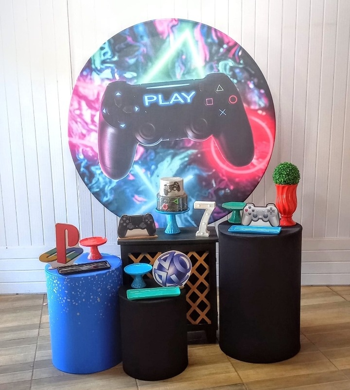Kit Ouro Video Game - Mayara Lula Locações 