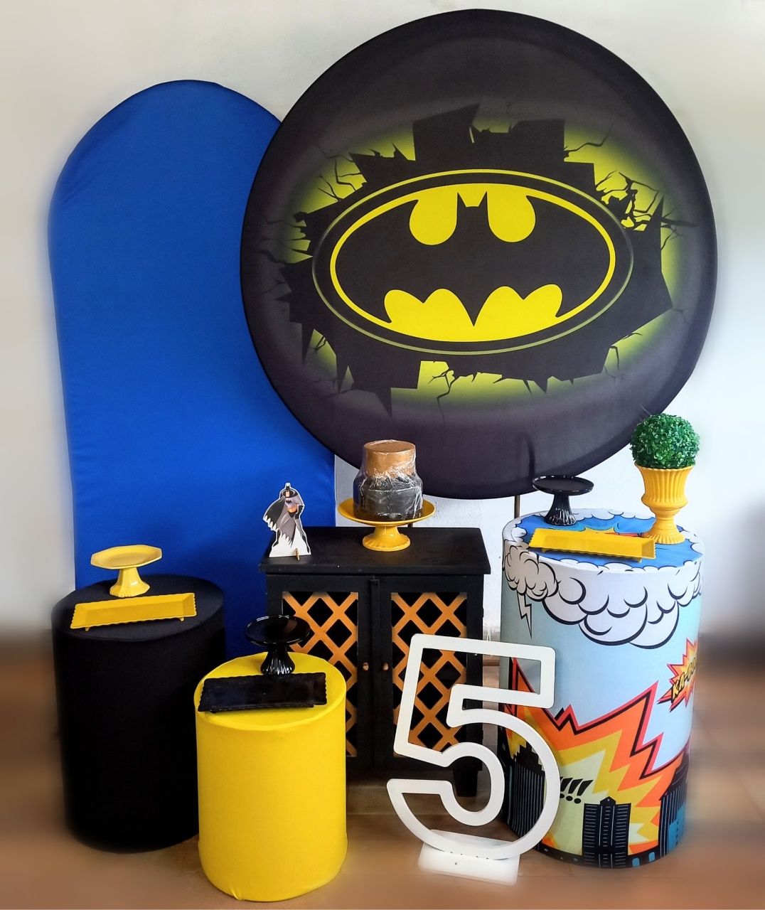 Kit Diamante Batman  - Mayara Lula Locações 