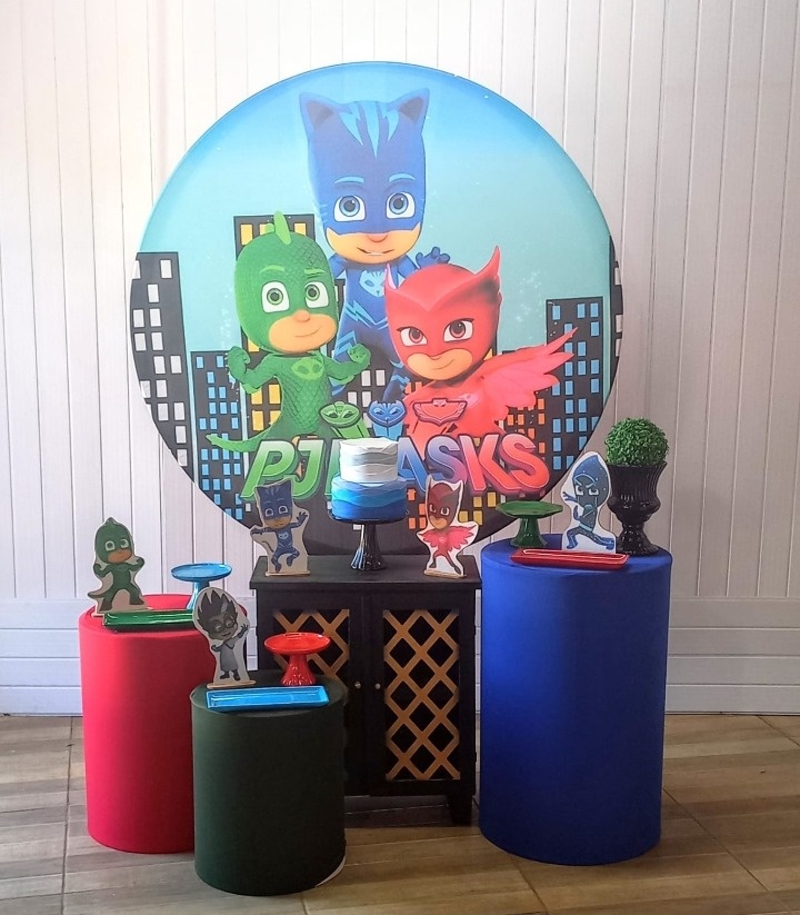 Kit Ouro Pj Masks - Mayara Lula Locações 