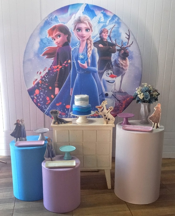 Kit Ouro Frozen 1  - Mayara Lula Locações 