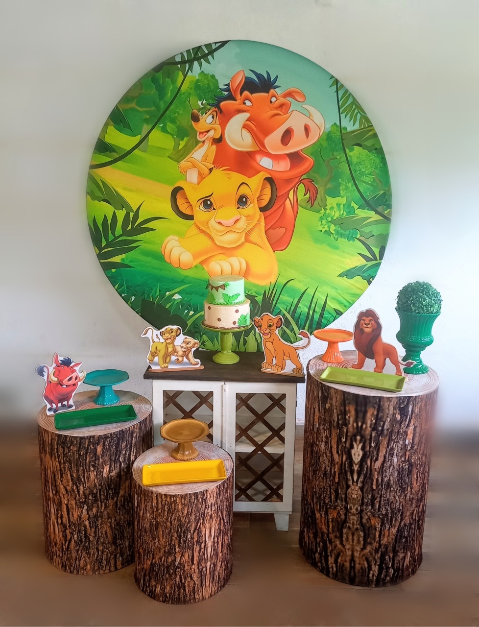 Kit Ouro Rei Leão   - Mayara Lula Locações 