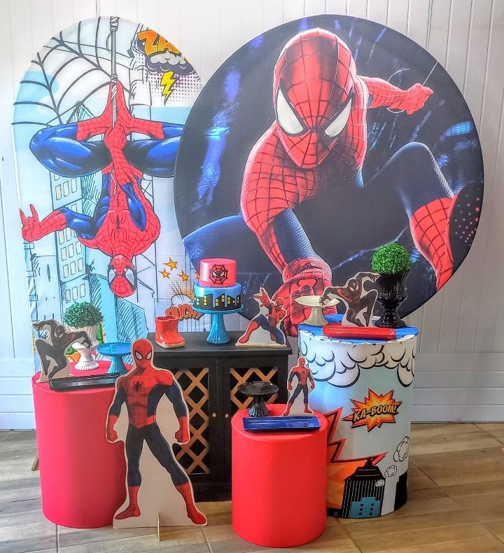 Kit Diamante Homem Aranha  - Mayara Lula Locações 