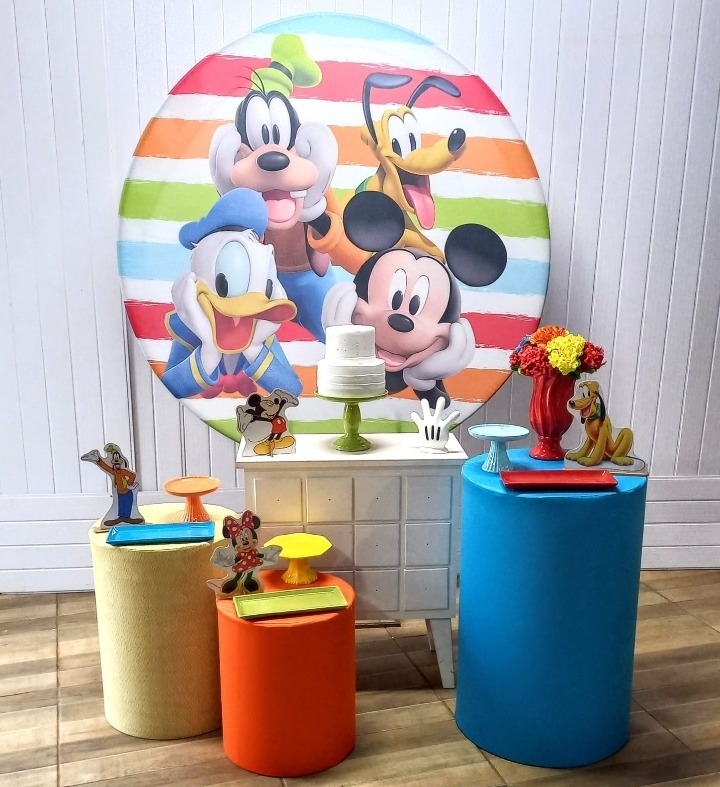 Kit Ouro Turma Do Mickey   - Mayara Lula Locações 