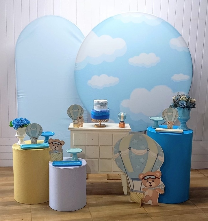 Kit Diamante Urso Baloeiro - Mayara Lula Locações 