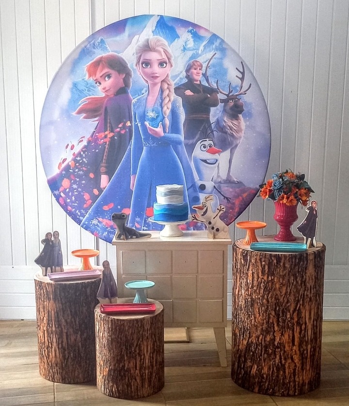 Kit Ouro Frozen 2  - Mayara Lula Locações 