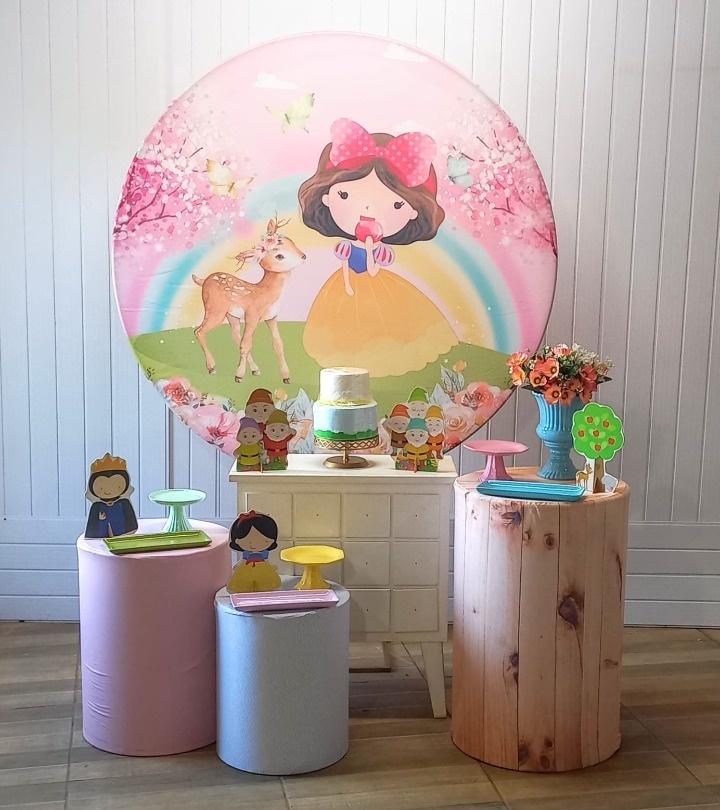 Kit Ouro Branca de Neve Baby   - Mayara Lula Locações 