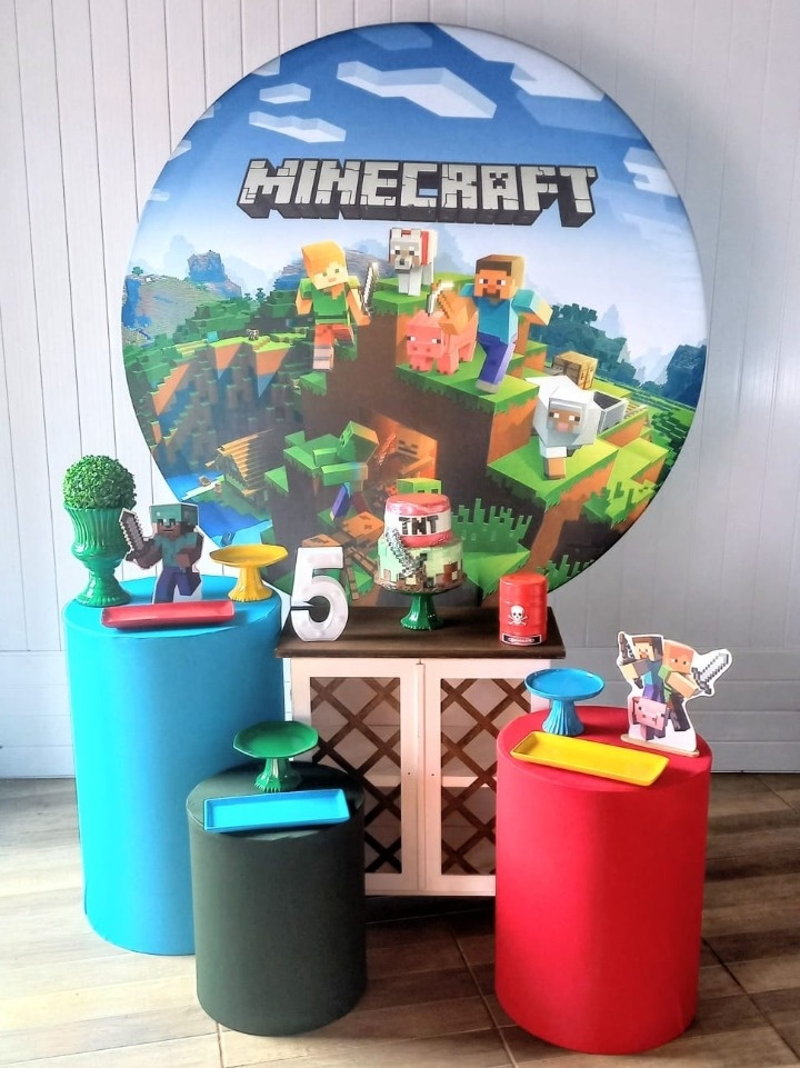 Kit Ouro Minecraft   - Mayara Lula Locações 