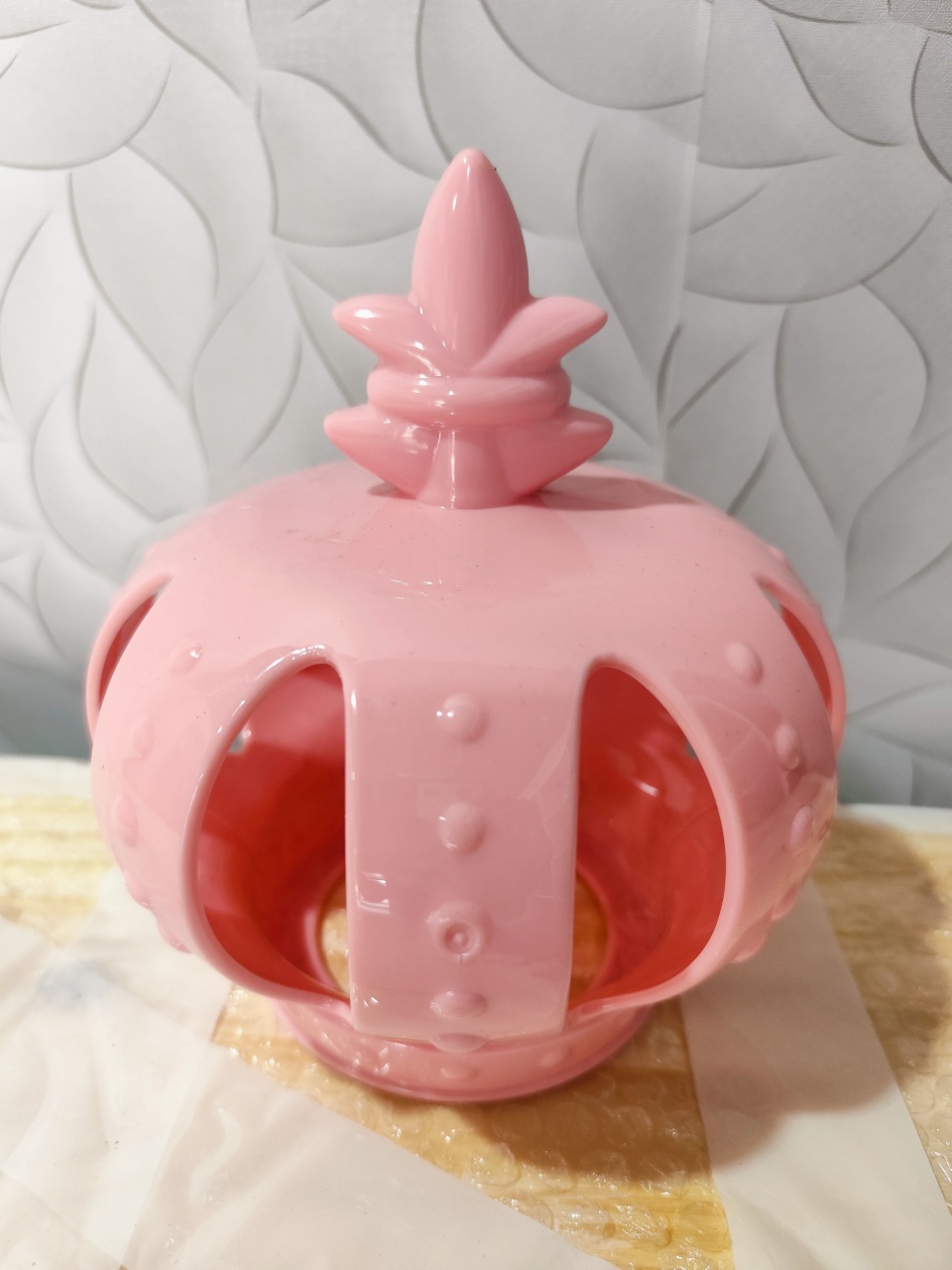 Coroa Rosa - Decore Você Pegue & Monte