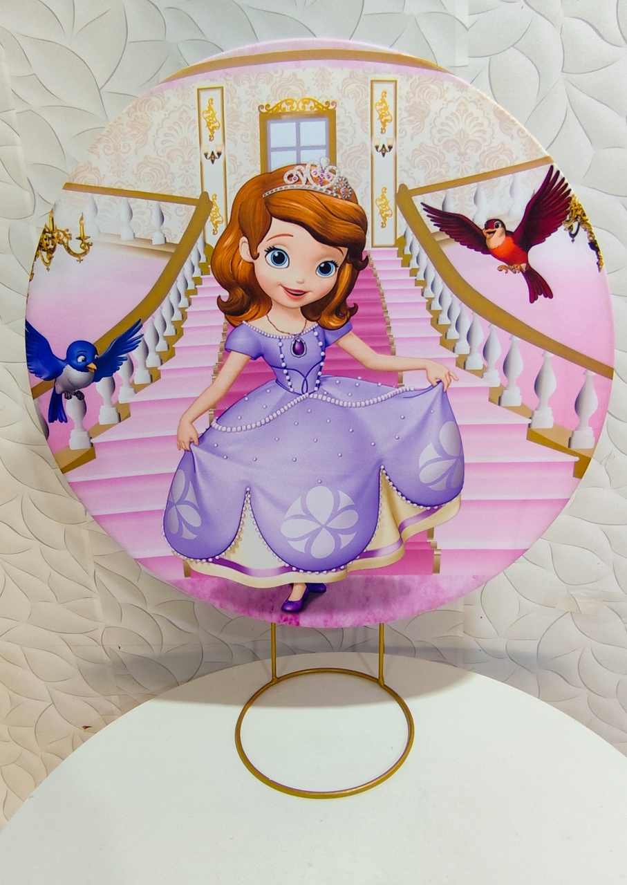 Kit Mesa Princesa Sofia - Decore Você Pegue & Monte