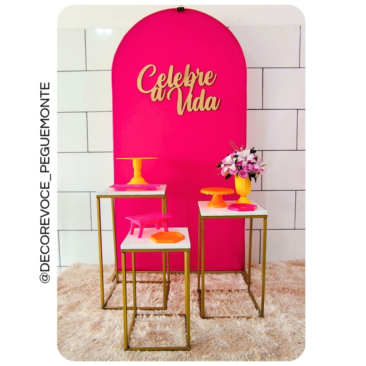 Kit Adulto Tropical  - Decore Você Pegue & Monte
