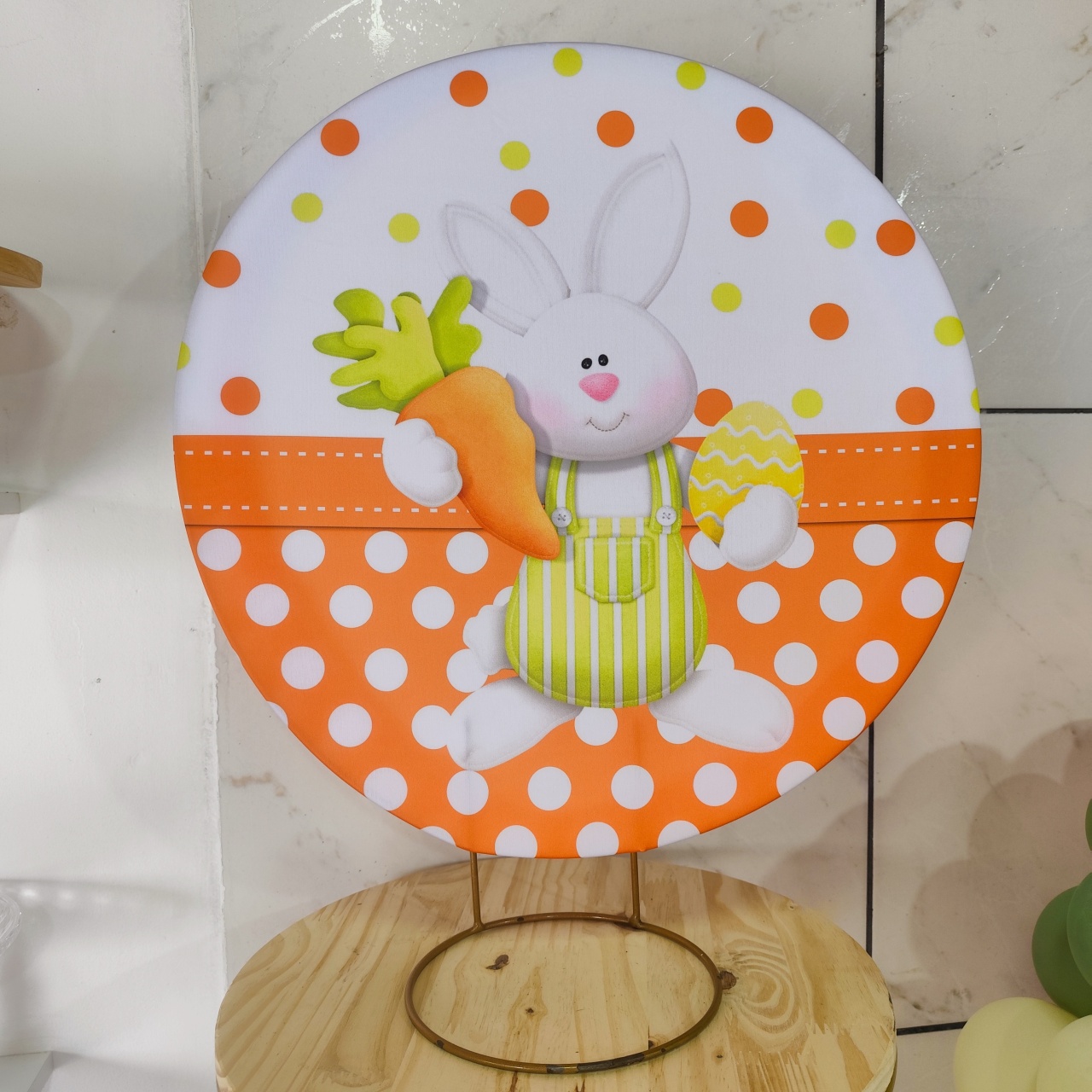 Kit Mesa Páscoa Coelho - Decore Você Pegue & Monte