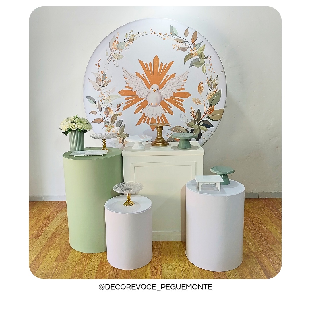 Kit Festejar Batizado 2 - Decore Você Pegue & Monte