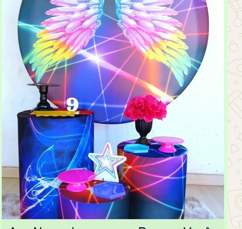 Kit Adulto Neon - Decore Você Pegue & Monte