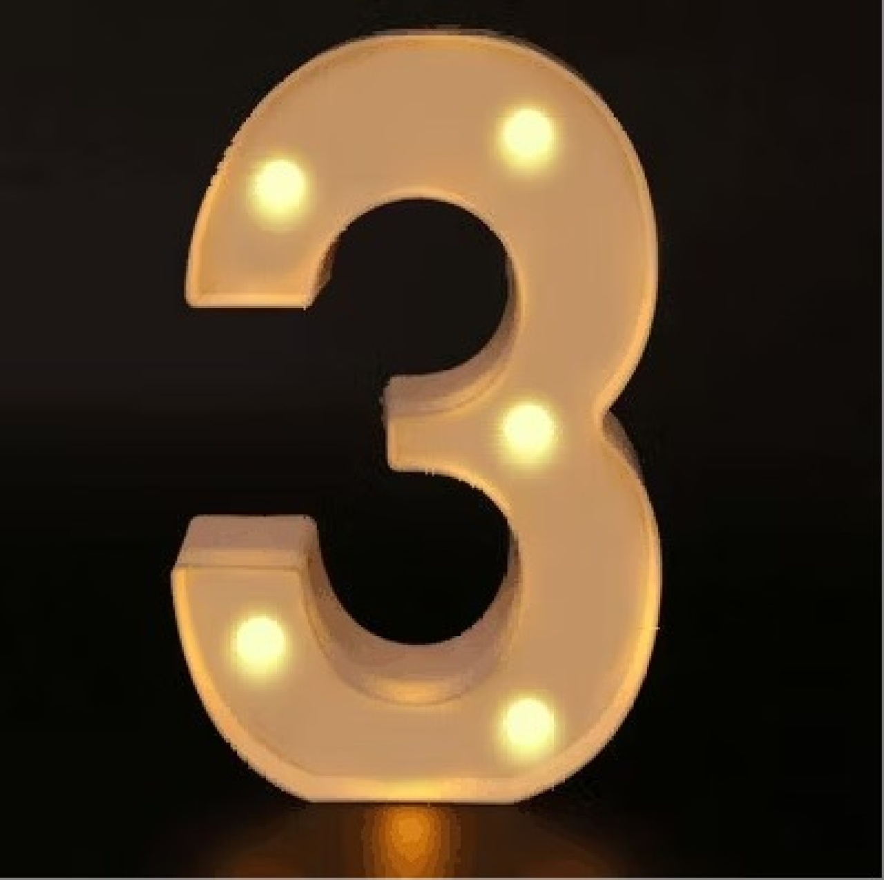 Led 3 16Cm  - Decore Você Pegue & Monte