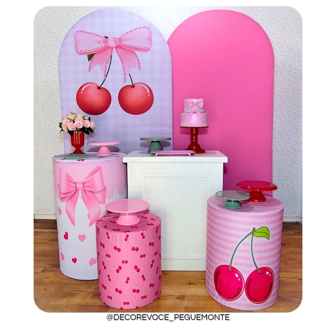 Kit Cerejinha 4 - Decore Você Pegue & Monte
