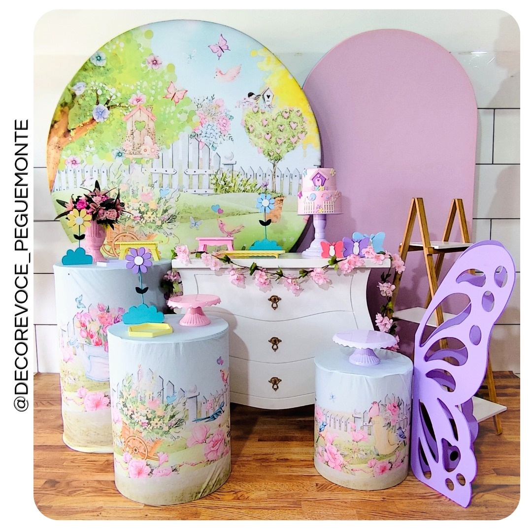Kit Premium Jardim Encantado - Decore Você Pegue & Monte