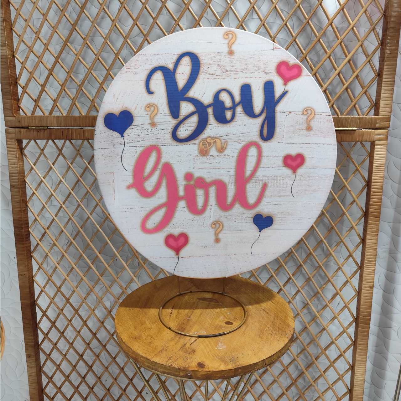 Kit Mesa Boy Or Girl - Decore Você Pegue & Monte